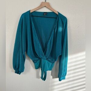 Windsor Turquoise Top bodysuit